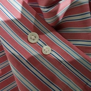 FACONNABLE Men's Striped Dress Shirt